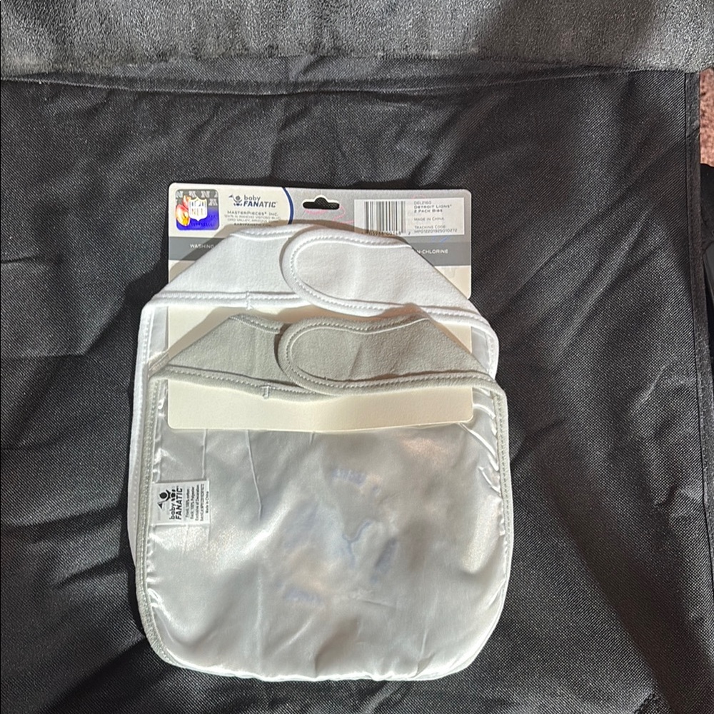 Baby Fanatic White Bib